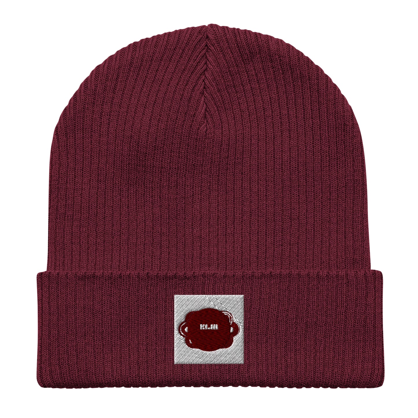 Organic Cotton Ribbed Beanie