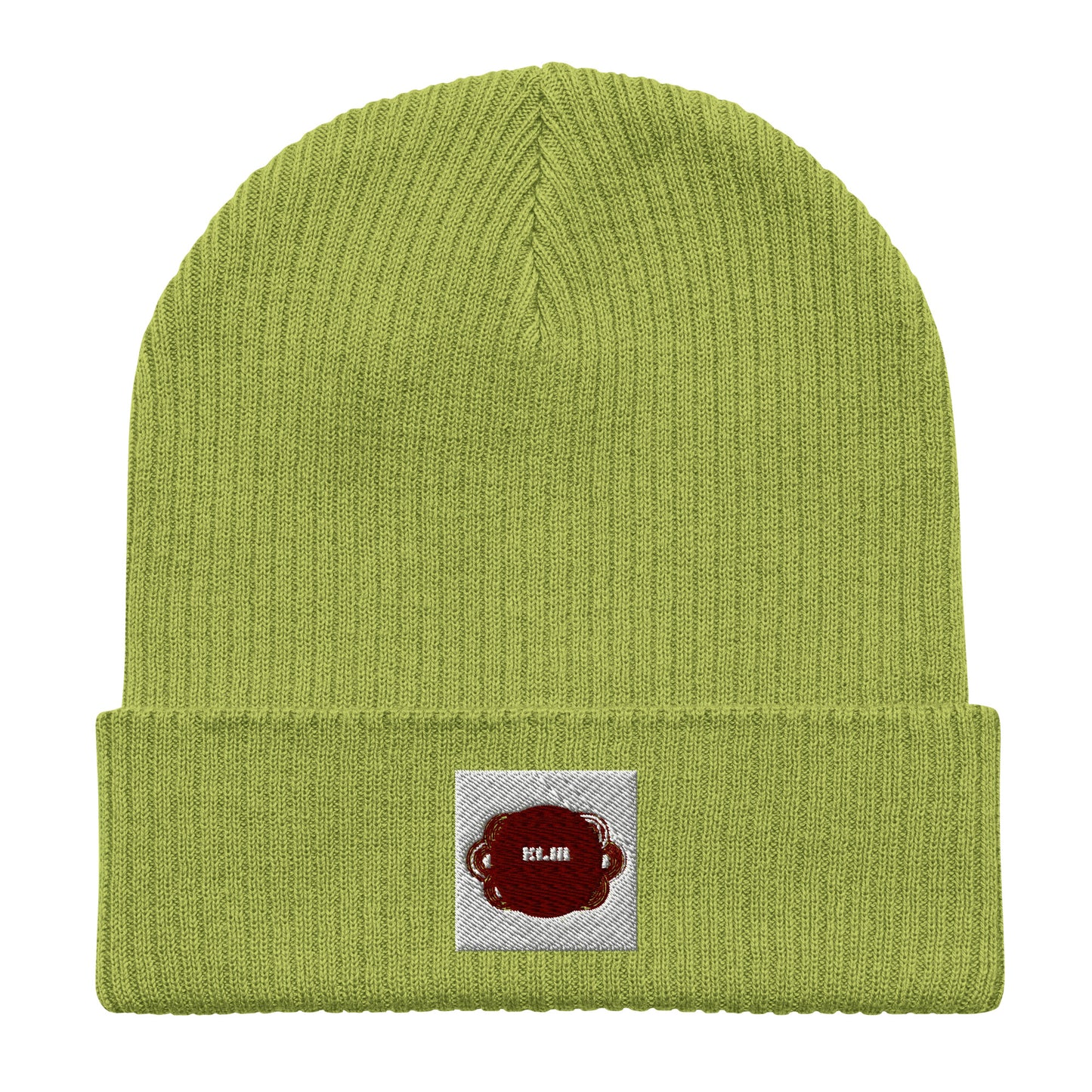 Organic Cotton Ribbed Beanie