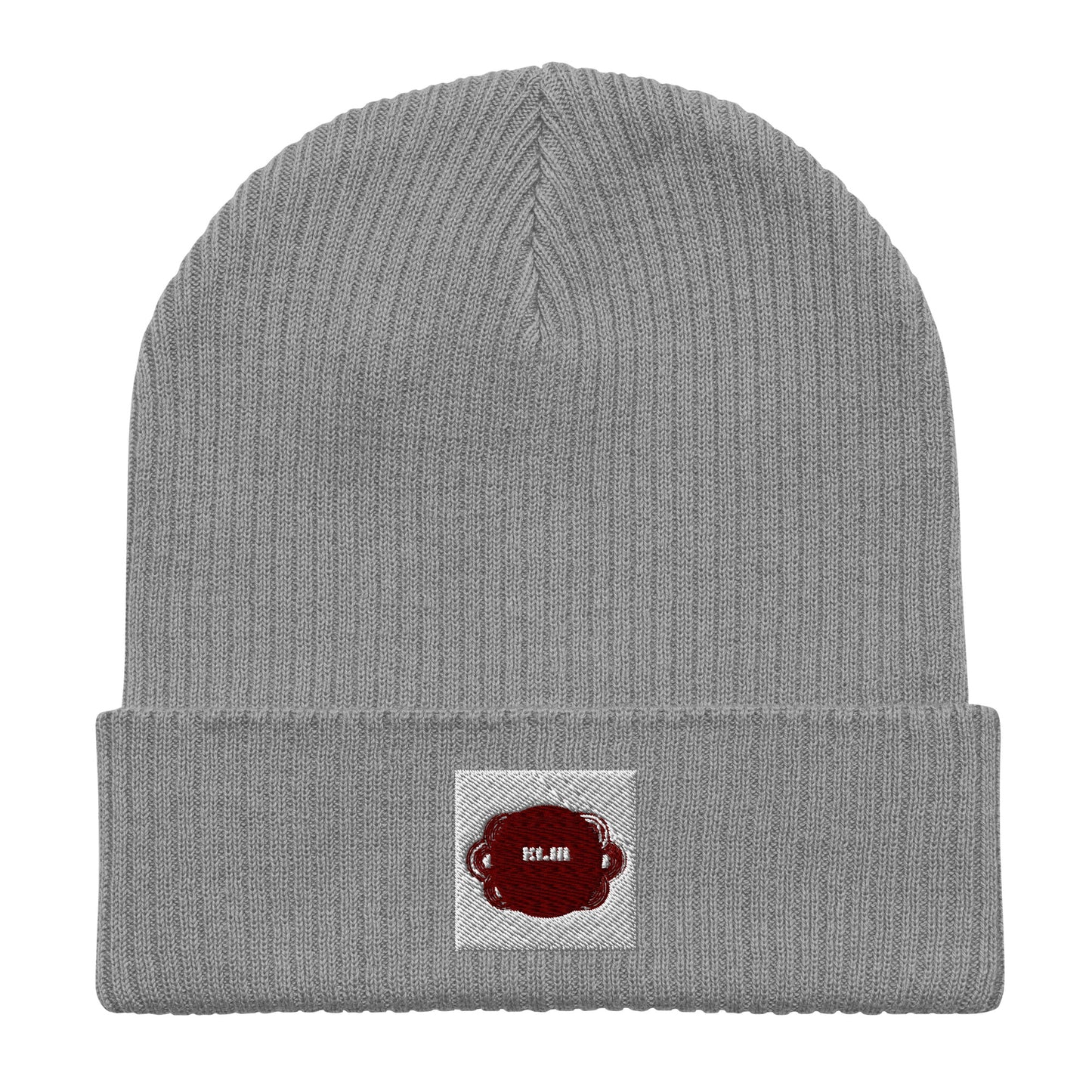 Organic Cotton Ribbed Beanie