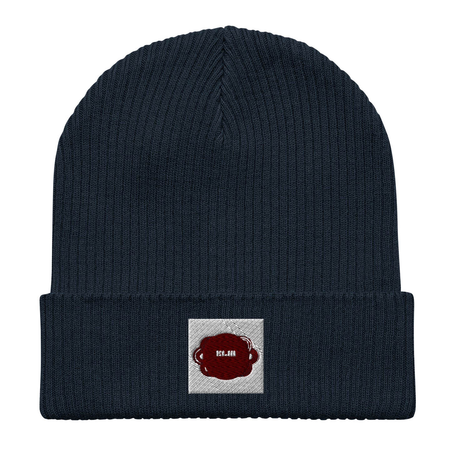 Organic Cotton Ribbed Beanie