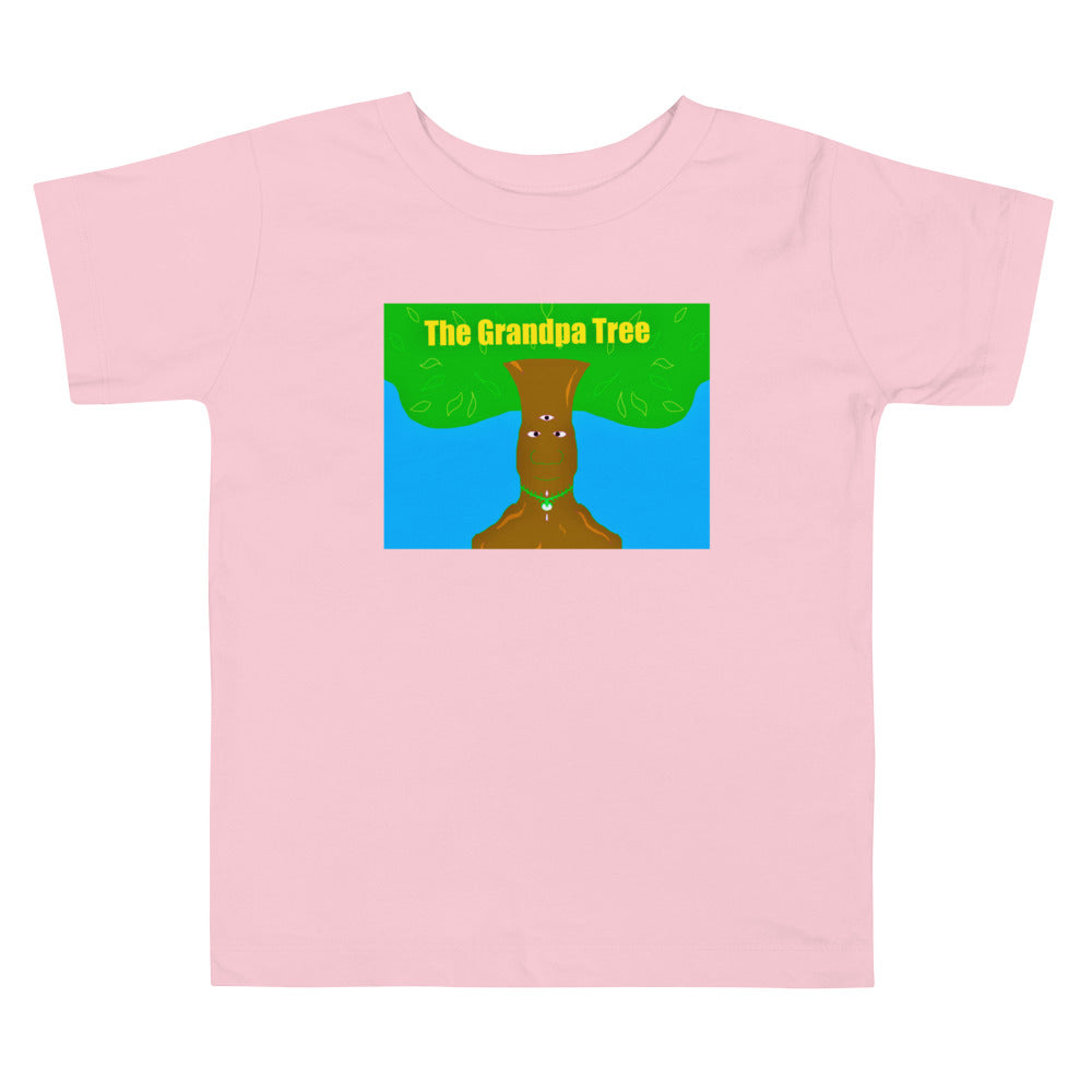 Toddler Cotton The Grandpa Tree T-shirt