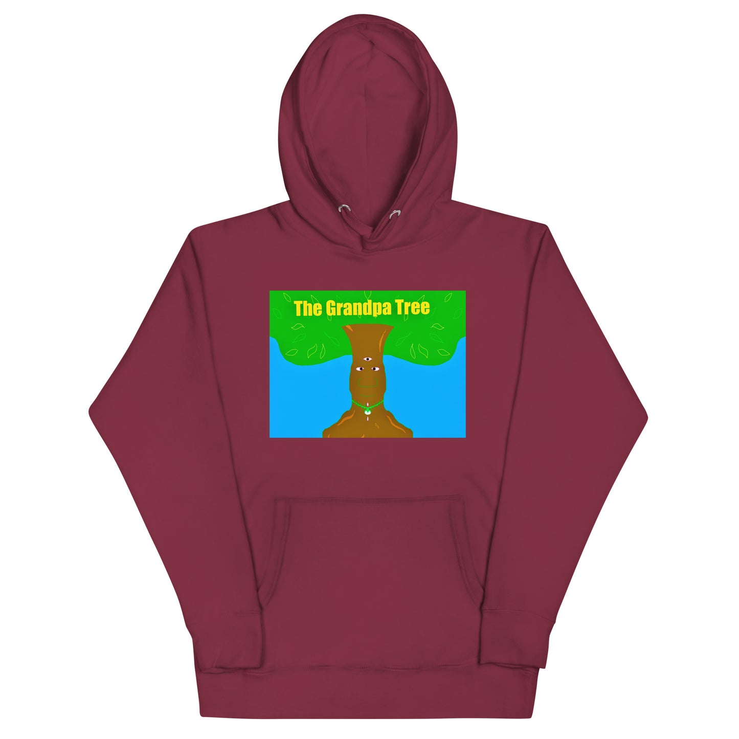 The Grandpa Tree Cotton Hoodie