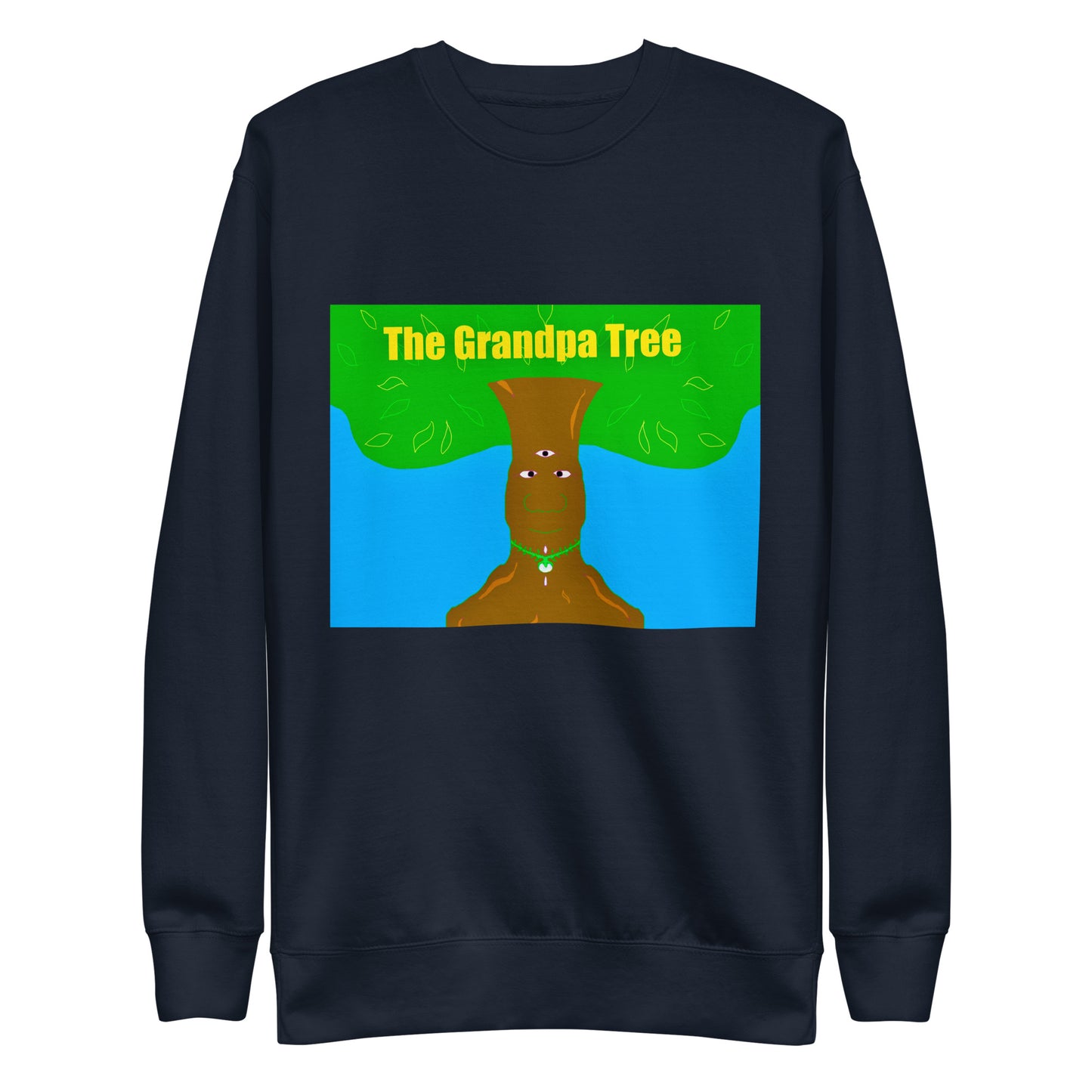 The Grandpa Tree Cotton Sweatshirt